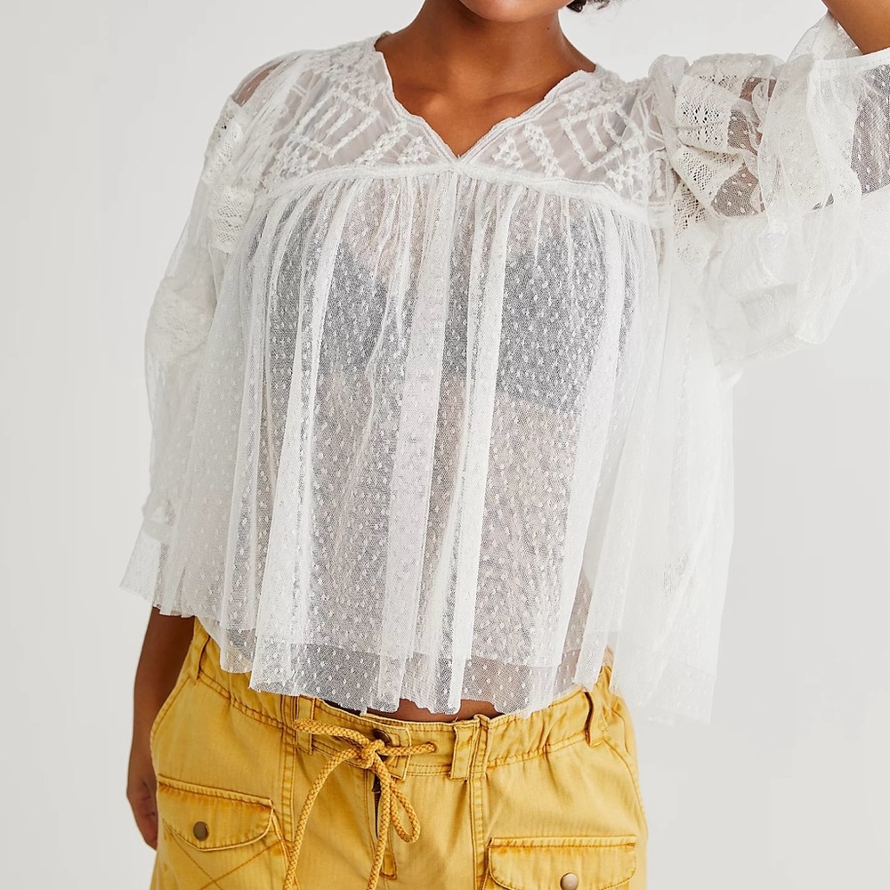 🌸Free People true Candy Top